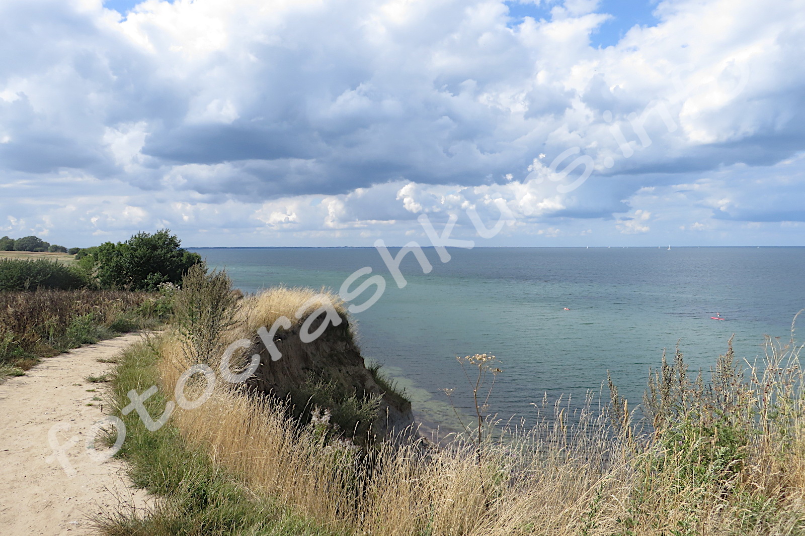 Steilküste bei Stohl an der Ostsee